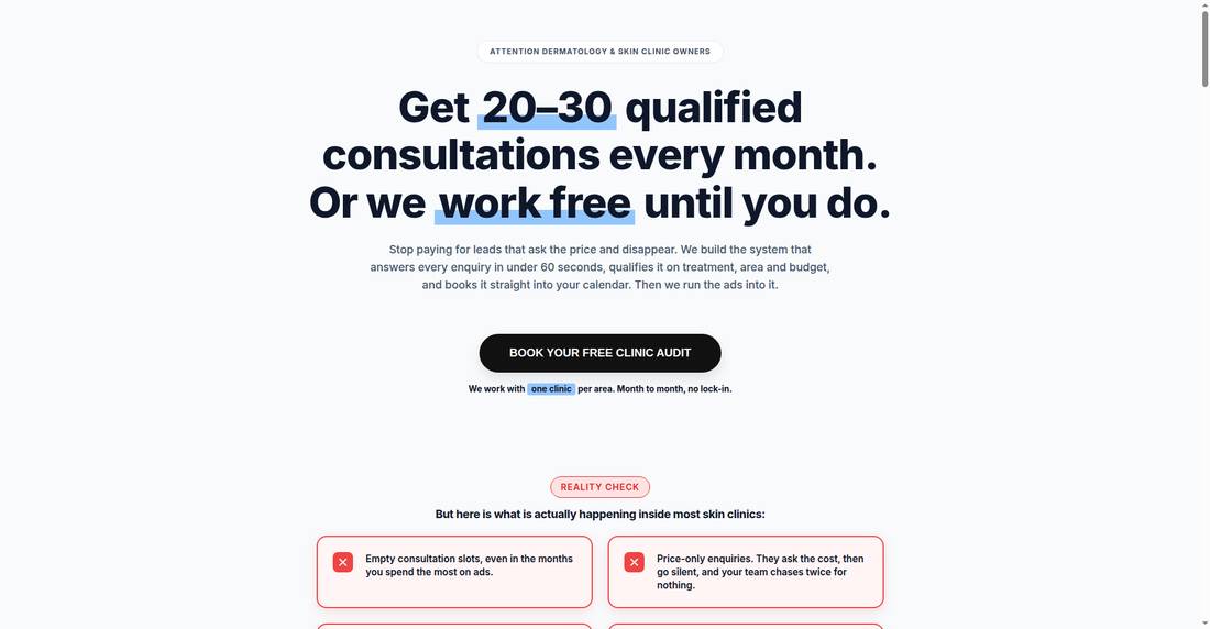 Leadgen.ai website preview